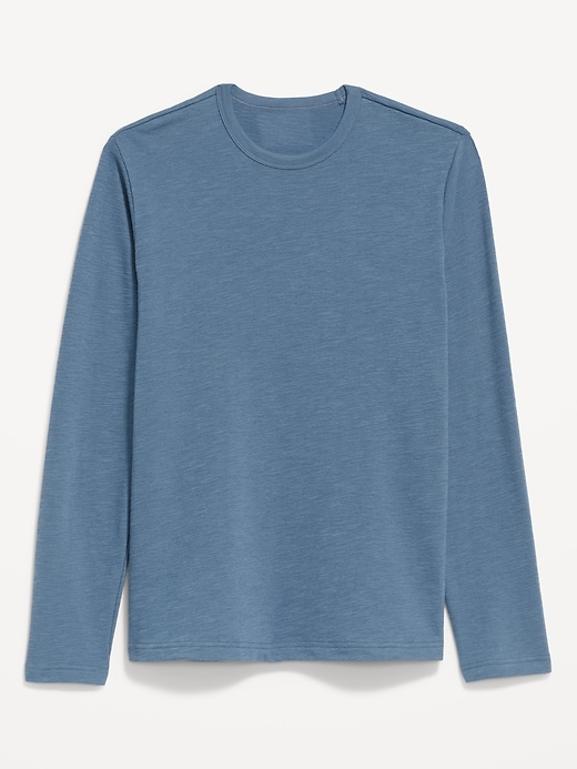 Image number 8 showing, Long-Sleeve Textured T-Shirt