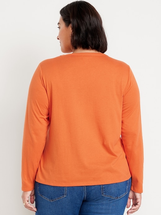 Image number 8 showing, EveryWear Long-Sleeve T-Shirt