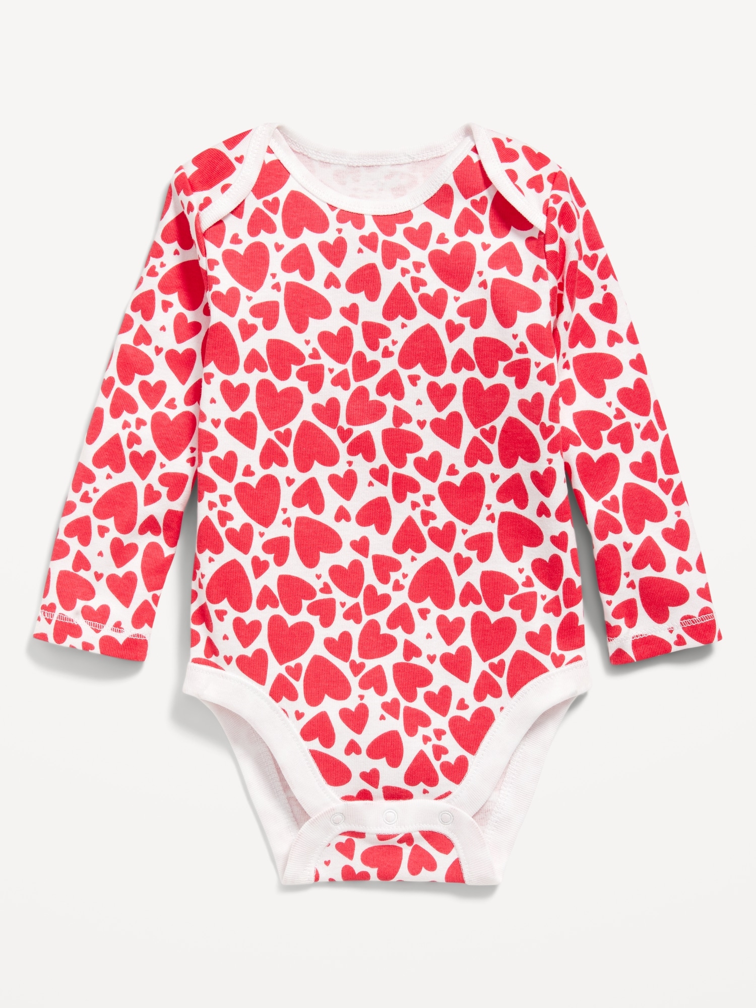 Printed Long-Sleeve Bodysuit for Baby