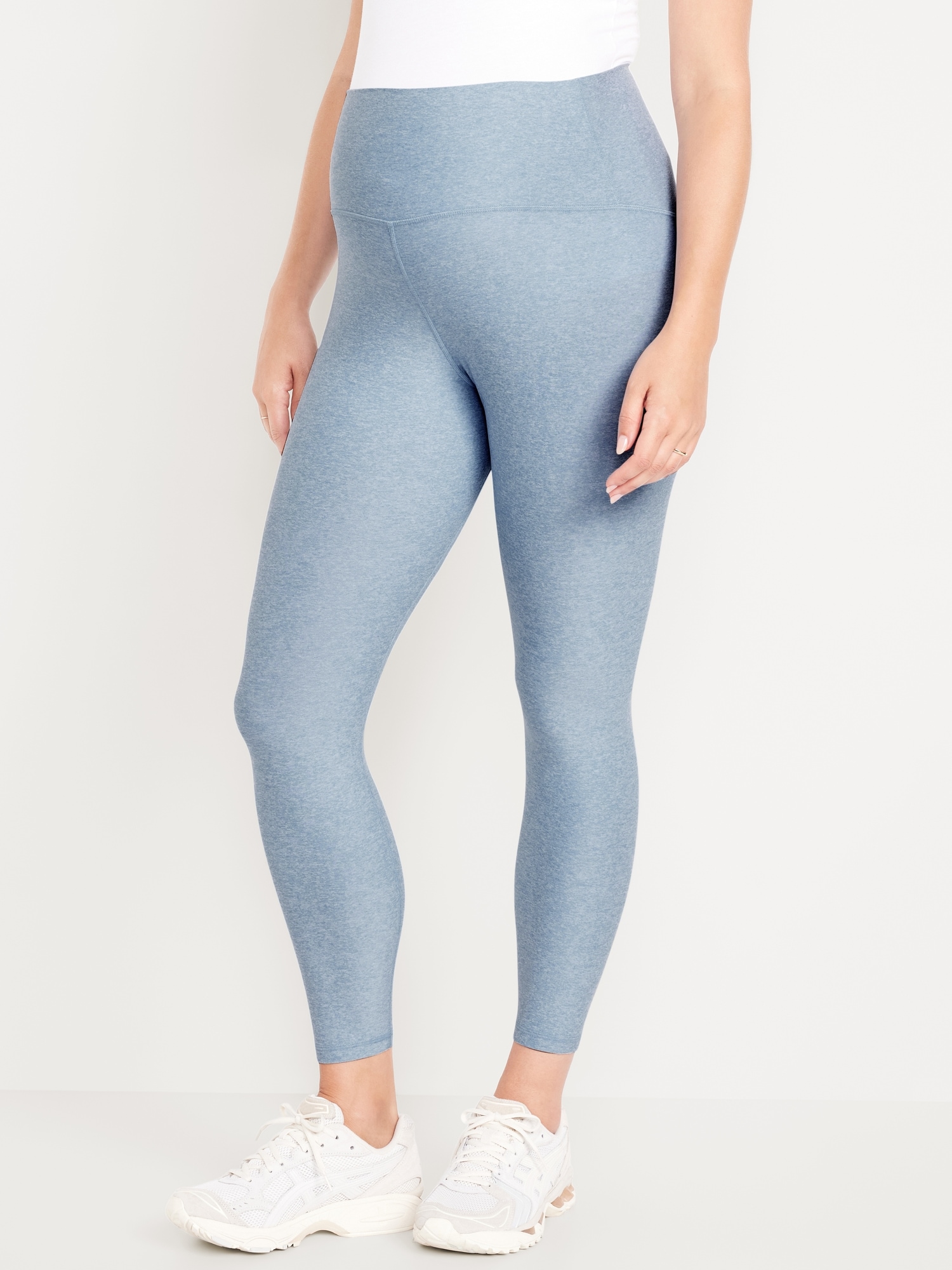 Legging NuageConfo à panneau couvrant et longueur 7/8 de maternité