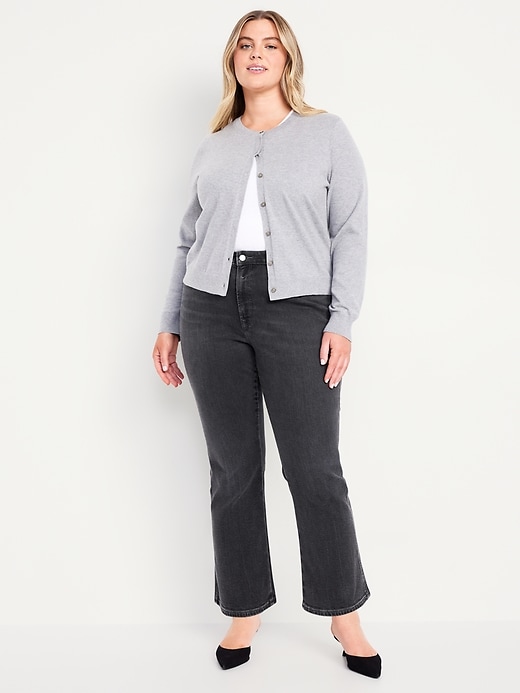 Image number 6 showing, High-Waisted Vintage Crop Flare Jeans