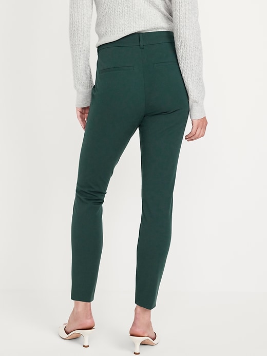 Image number 2 showing, High-Waisted Pixie Skinny Ankle Pants