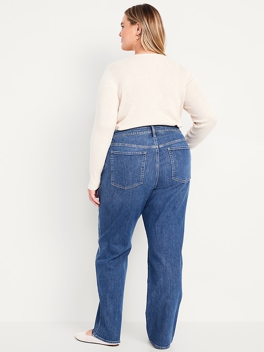 L'image numéro 8 présente Jean OG utilitaire ample à taille haute