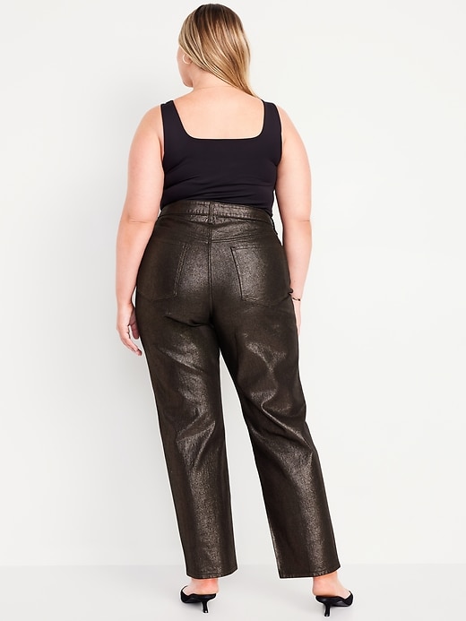 Image number 6 showing, High-Waisted Shine OG Loose Jeans