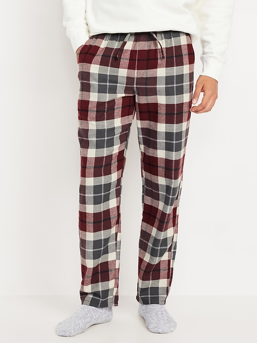 View large product image 1 of 3. Flannel Pajama Pants for Men