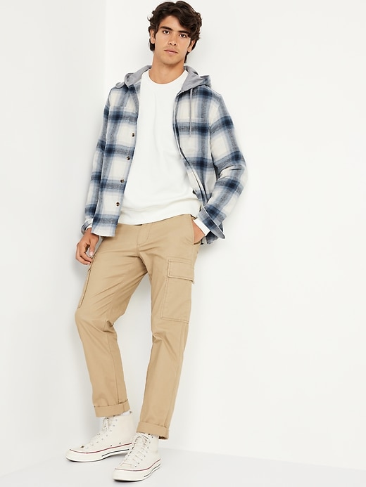 Image number 3 showing, Hooded Flannel Shirt