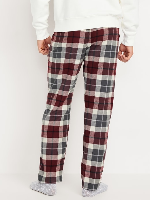 View large product image 2 of 3. Flannel Pajama Pants for Men