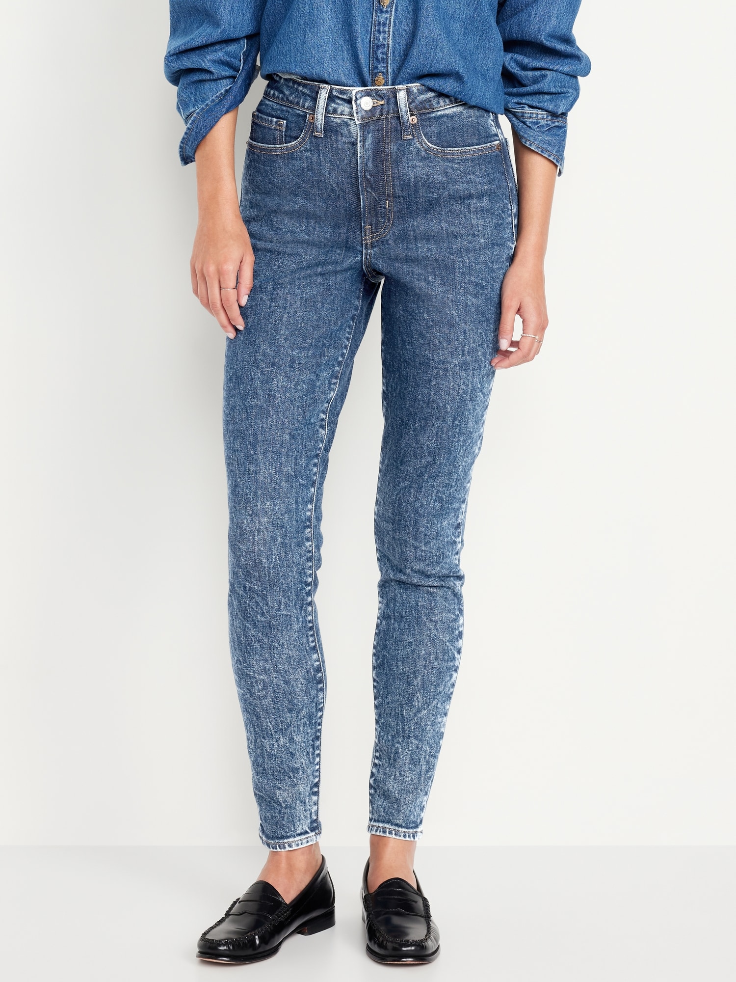 High-Waisted OG Straight Jeans