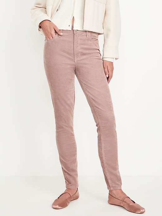 Image number 8 showing, High-Waisted Rockstar Super-Skinny Jeans