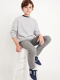 View large product image 3 of 5. Built-In Flex Black Skinny Jeans For Boys