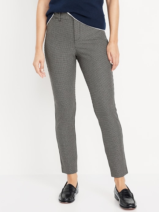 Image number 1 showing, High-Waisted Pixie Skinny Ankle Pants