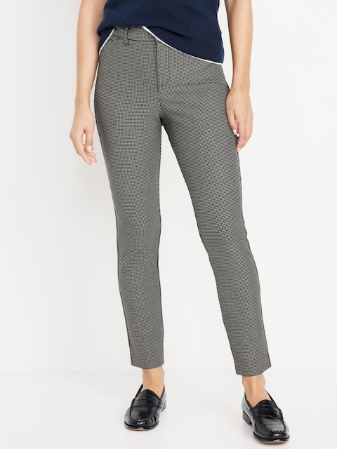 High-Waisted Pixie Skinny Ankle Pants