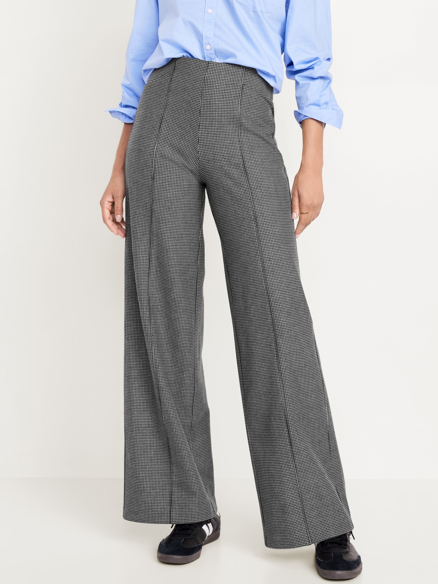 High waisted wide leg pants canada hotsell