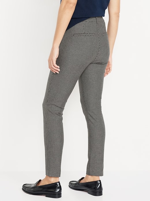 Image number 2 showing, High-Waisted Pixie Skinny Ankle Pants