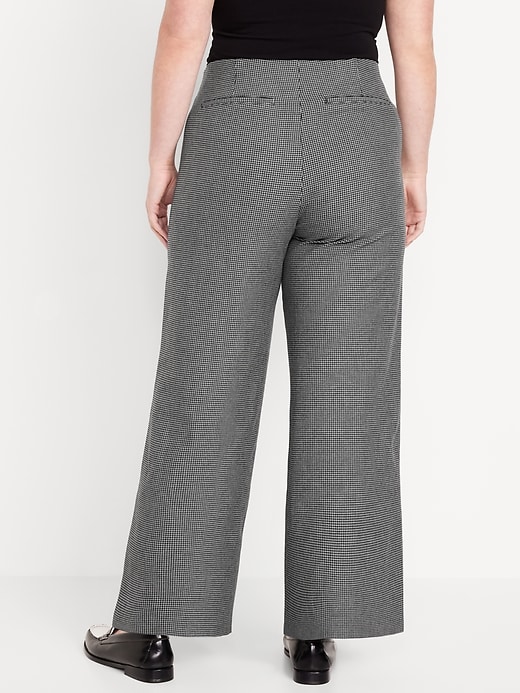 Image number 6 showing, High-Waisted Pull-On Pixie Wide Leg Pants