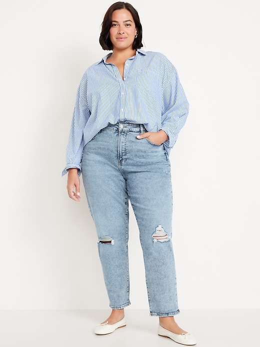 Image number 6 showing, High-Waisted OG Straight Ankle Jeans