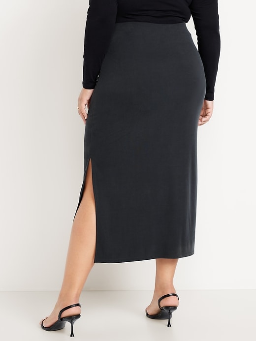 Image number 8 showing, Ribbed Maxi Skirt