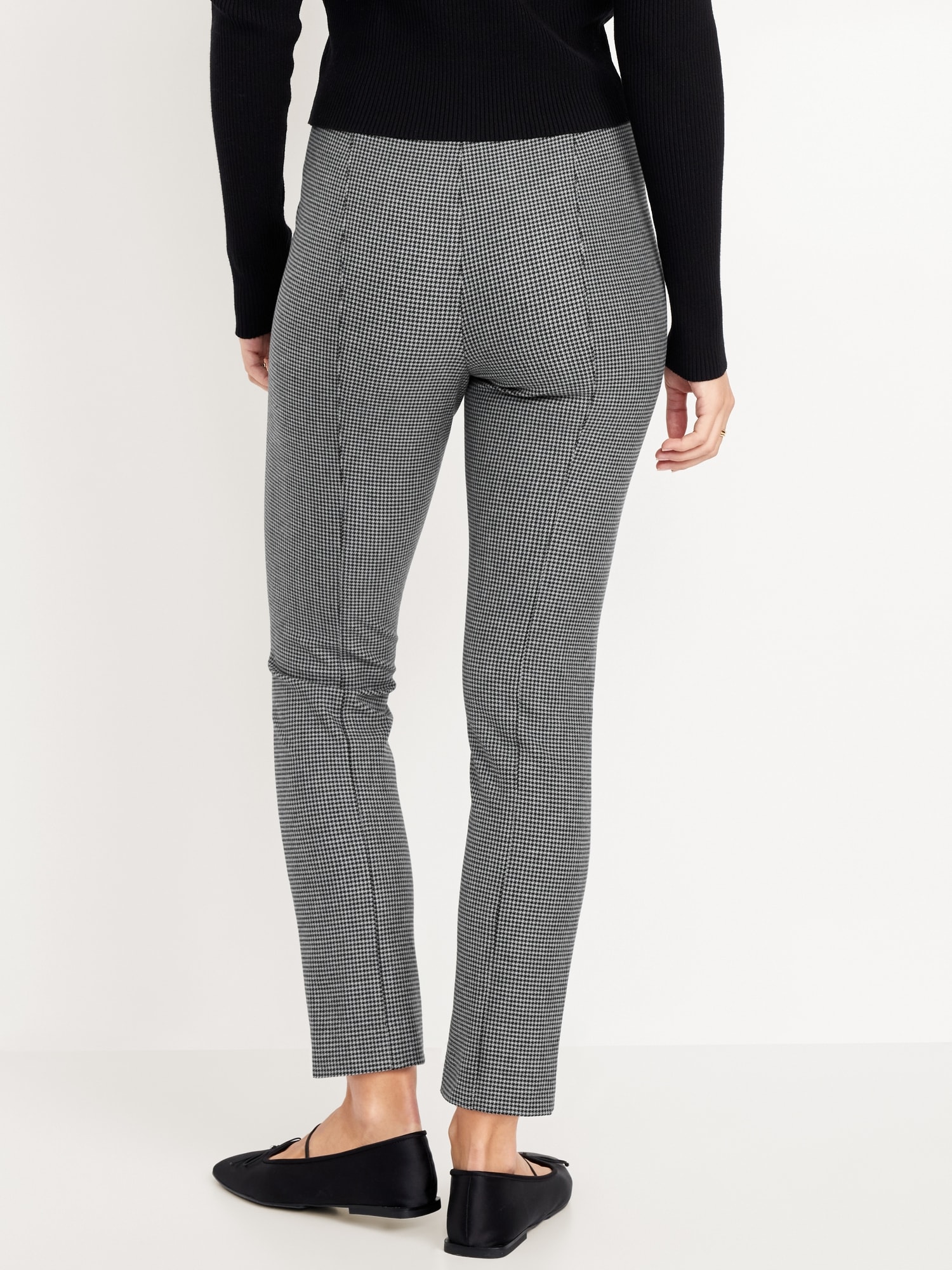 High-Waisted Polished Pixie Skinny Pants