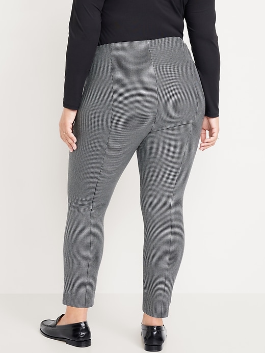 L'image numéro 8 présente Pantalon Pixie élégant ajusté à taille très haute