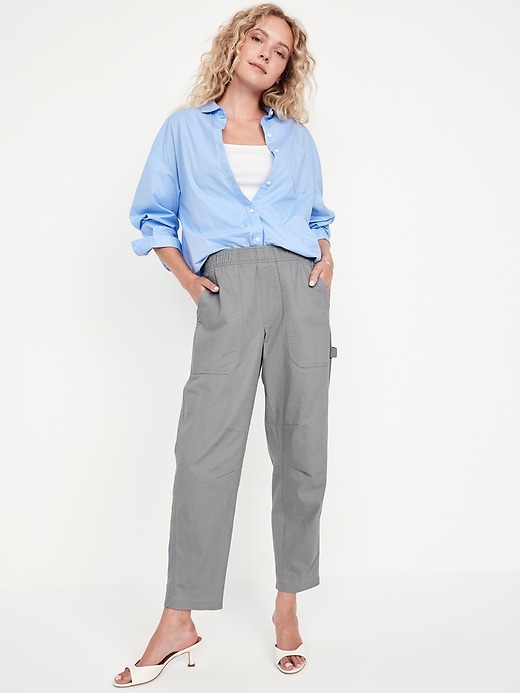 Image number 3 showing, High-Waisted Pulla Utility Pants