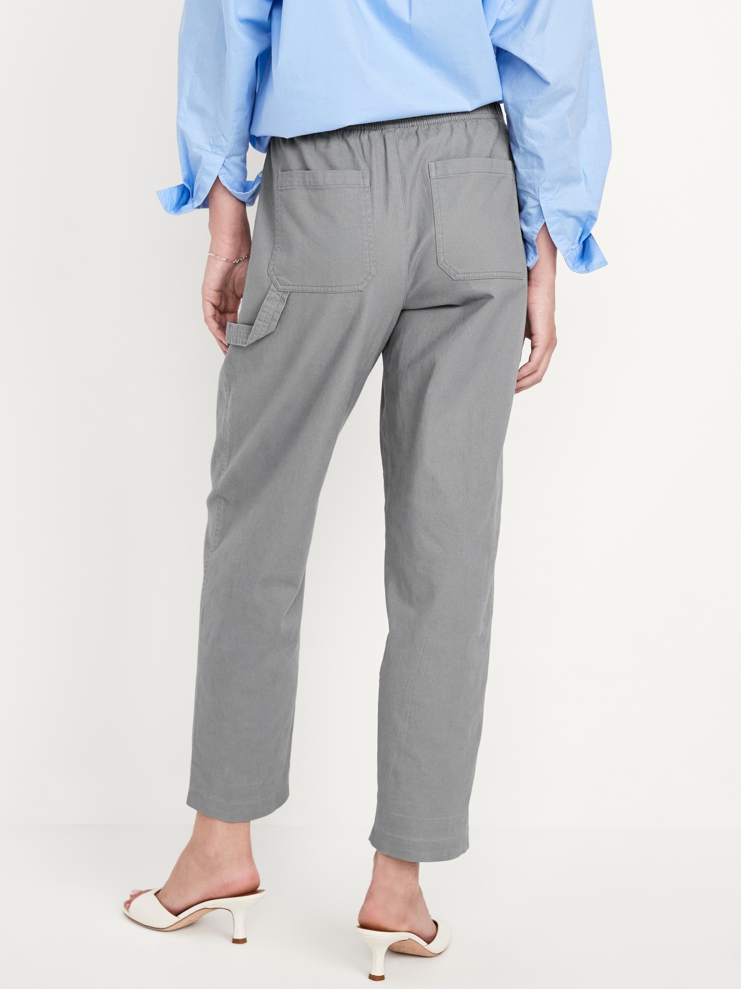 High-Waisted Pulla Utility Pants