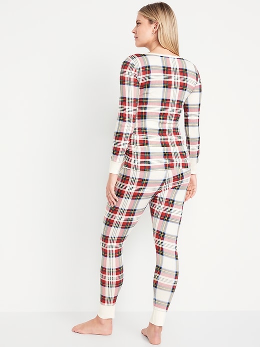 Image number 2 showing, Maternity Waffle Pajama Set