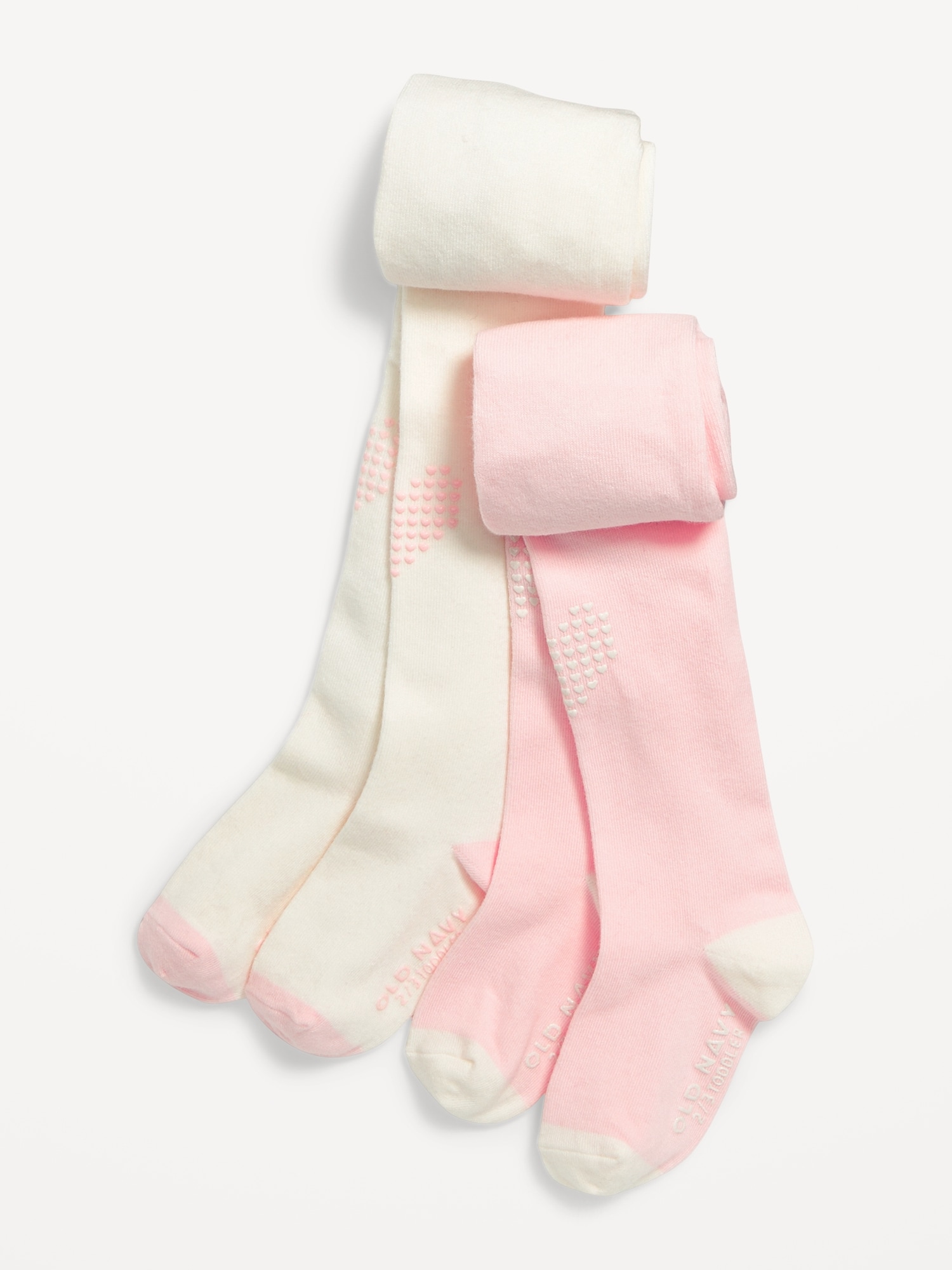 Soft-Knit Tights 2-Pack for Toddler Girls