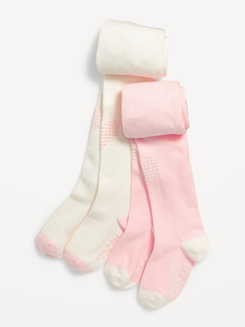 Collant en tricot doux pour toute-petite fille (paquet de 2)