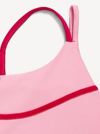 Voir une image plus grande du produit 5 de 5. Soutien-gorge de sport long à fines bretelles Powersoft pour fille