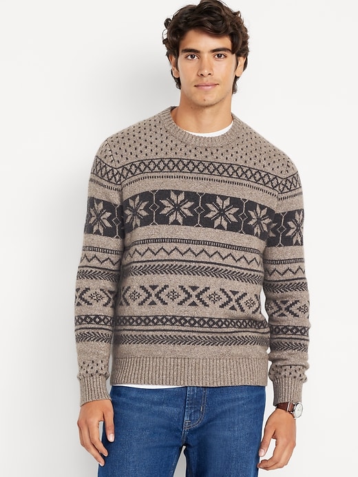 Image number 1 showing, SoSoft Fair Isle Sweater