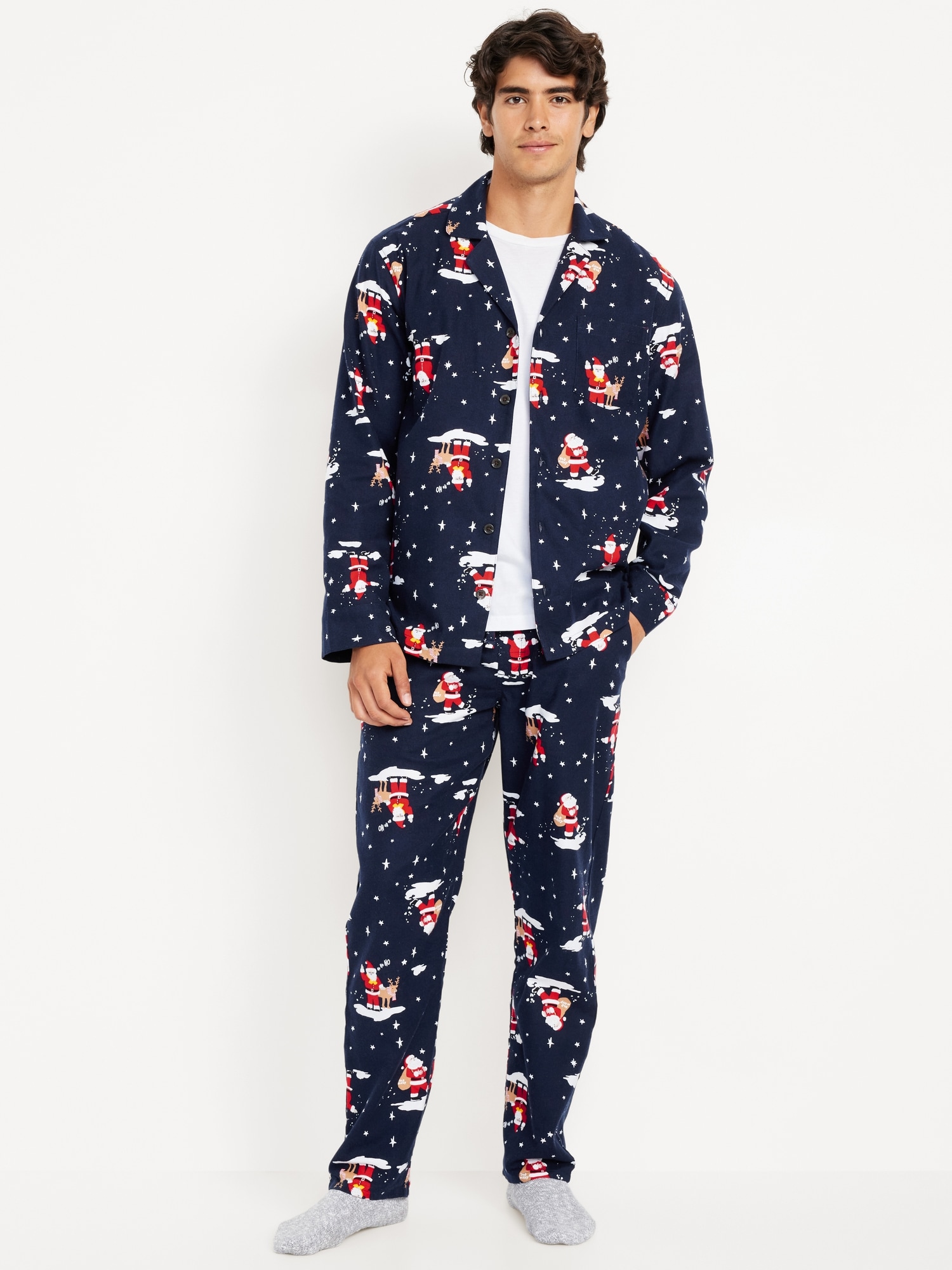 Pyjama en flanelle à motif