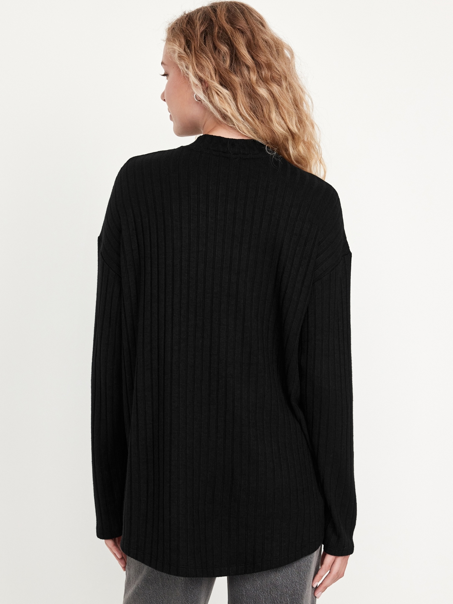 Cozy Mock-Neck Tunic