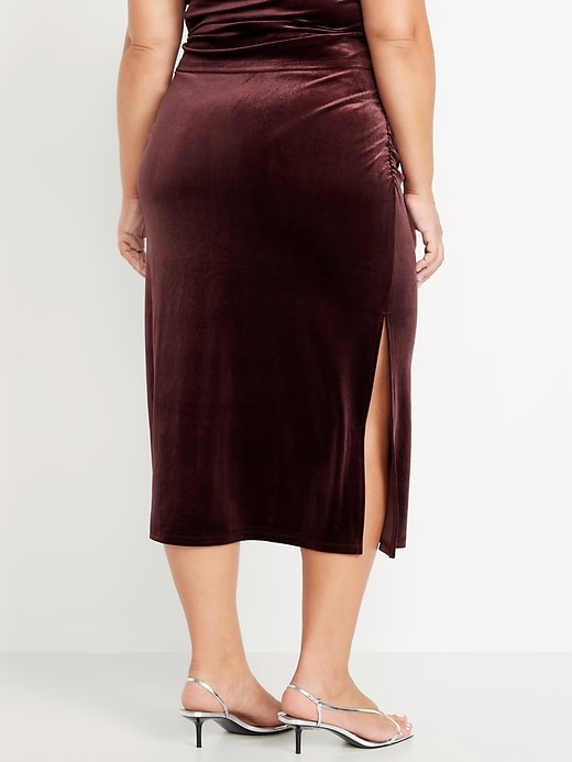 Image number 8 showing, Velvet Maxi Skirt