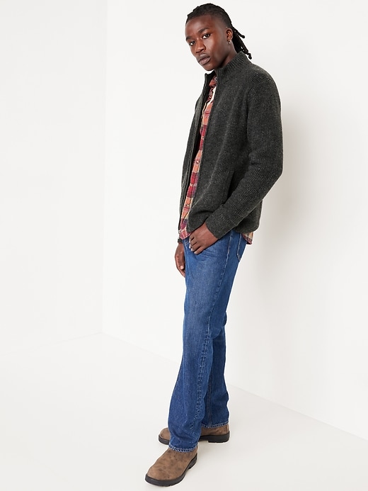 Image number 3 showing, Shaker Stitch Zip Sweater