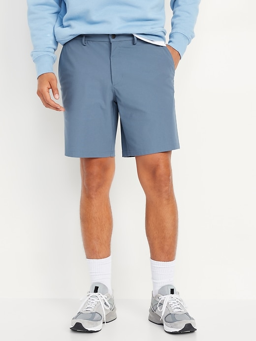 Image number 1 showing, Tech Hybrid Chino Shorts -- 8-inch inseam