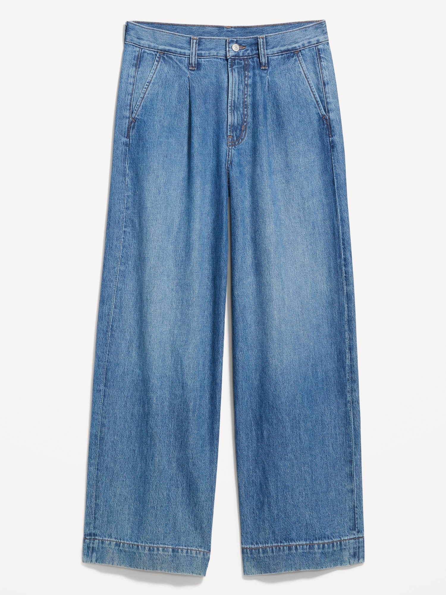 Extra High-Waisted Sky-Hi Wide-Leg Trouser Jeans