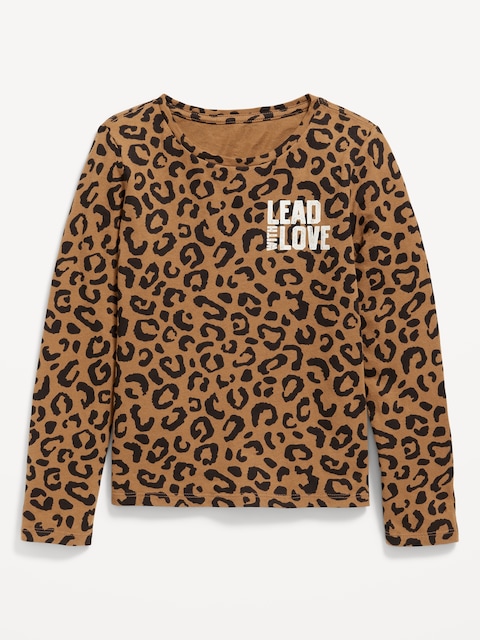 Long-Sleeve Graphic T-Shirt for Girls