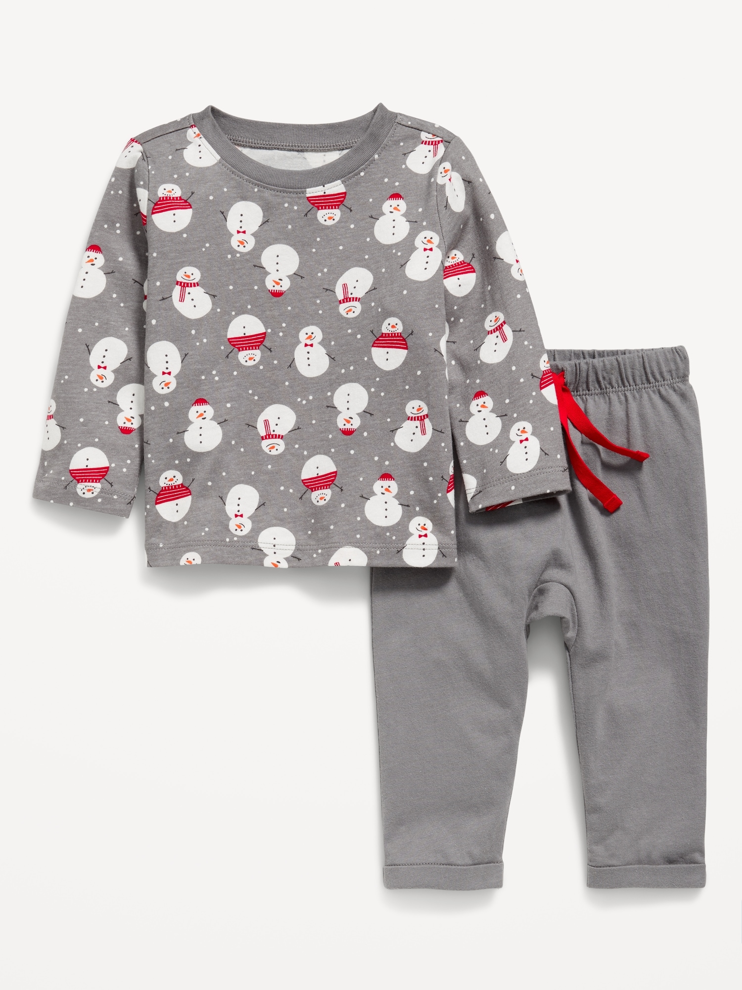 Long-Sleeve T-Shirt and Pants Set for Baby