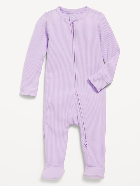 2-Way-Zip Sleep & Play Footed One-Piece for Baby