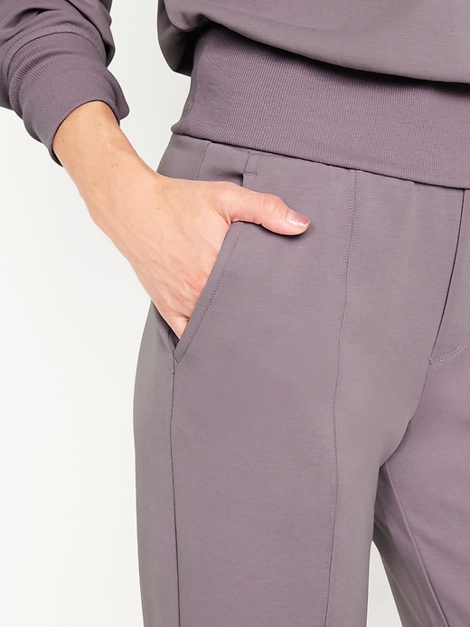 Image number 3 showing, High-Waisted Dynamic Fleece Trouser Pants