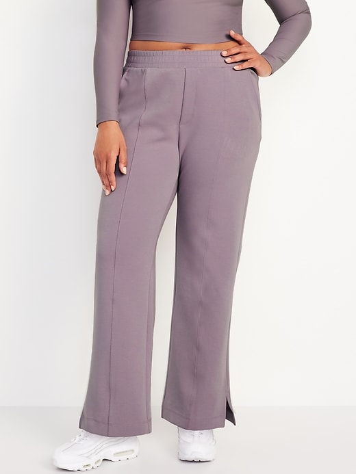 Image number 4 showing, High-Waisted Dynamic Fleece Trouser Pants