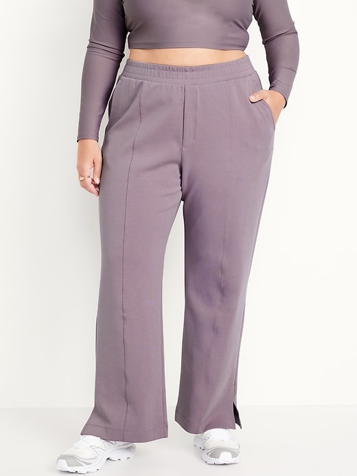 Image number 6 showing, High-Waisted Dynamic Fleece Trouser Pants