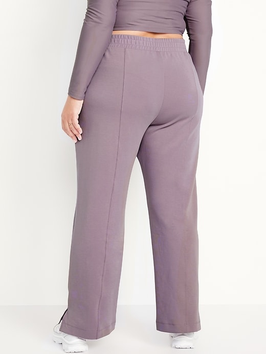 Image number 7 showing, High-Waisted Dynamic Fleece Trouser Pants