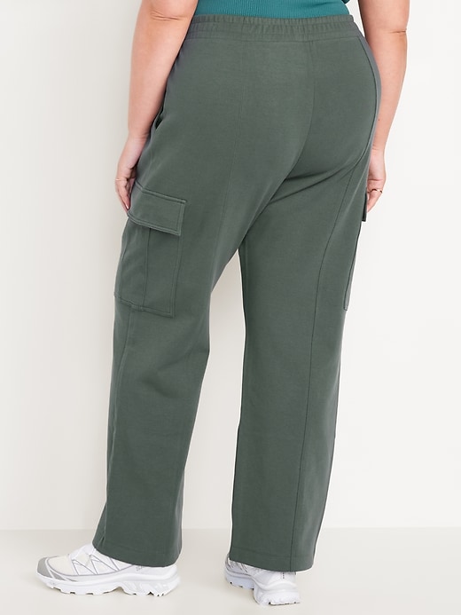 Image number 7 showing, High-Waisted Dynamic Fleece Cargo Pants