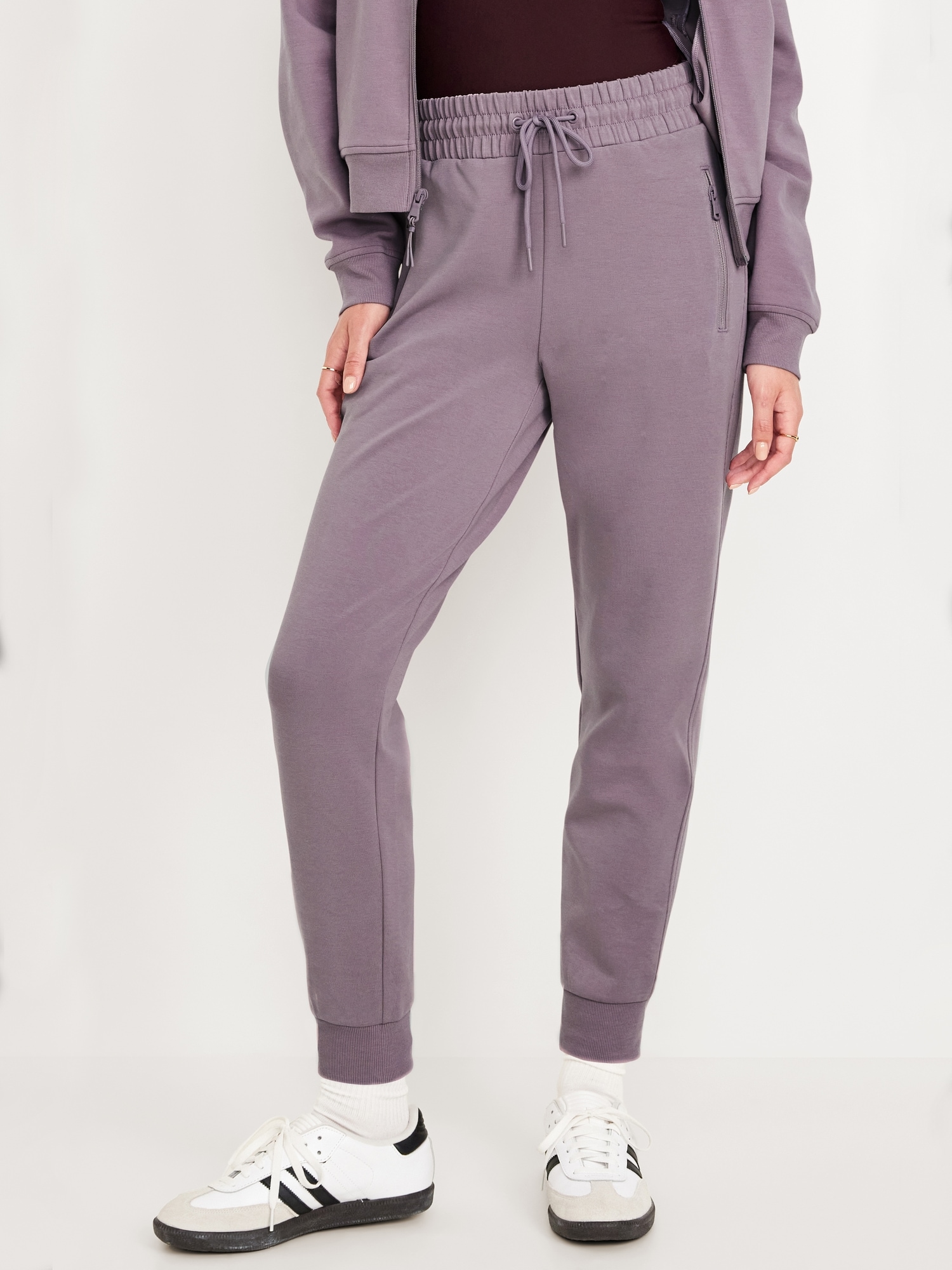 High-Waisted Dynamic Fleece Joggers