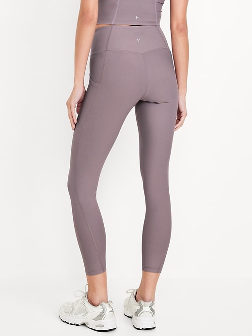 Image number 2 showing, High-Waisted PowerSoft 7/8 Pocket Leggings