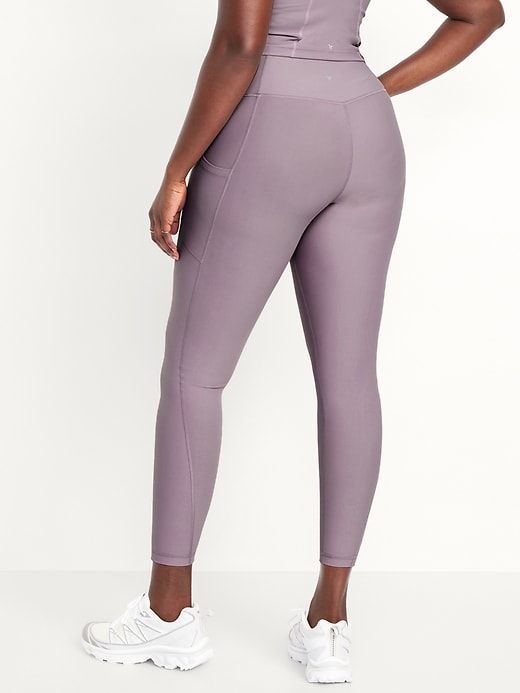 Image number 5 showing, High-Waisted PowerSoft 7/8 Pocket Leggings