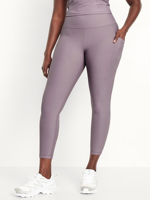 Image number 4 showing, High-Waisted PowerSoft 7/8 Pocket Leggings