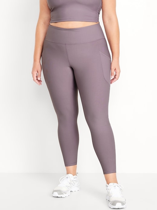 Image number 6 showing, High-Waisted PowerSoft 7/8 Pocket Leggings