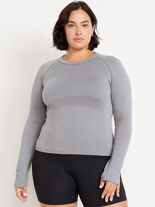 Image number 7 showing, Fitted Seamless Top